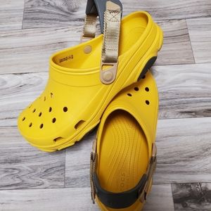 Men's Crocs All Terrain Classic - Yellow Size 11